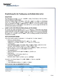 Empfehlung für Kalibrierintervalle