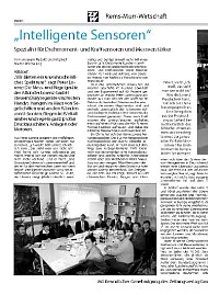 "Intelligente Sensoren" - Welzheimer Zeitung, Rems-Murr-Wirtschaft, 05.10.2004 
