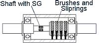 Sectional View through a Slipring Sensor