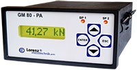 Measuring Amplifier With Data Logger GM80 PA Lorenz Messtechnik