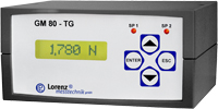 Measuring Amplifier with Data Logger GM80-TG Measuring Amplifier with Data Logger GM80-TG