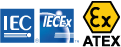 EX-Approval and IECEx-Approval EX-Approval